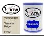 Preview: Volkswagen, Toscana Beige, LT1M: 500ml Lackdose, von ATW Autoteile West.